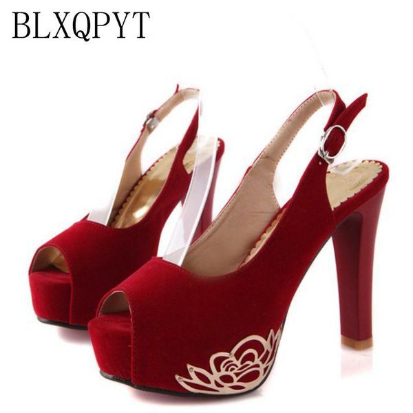 

real sale ladies shoes fashion big plus size women sandals platform sapato feminino summer style chaussure femme b-2, Black