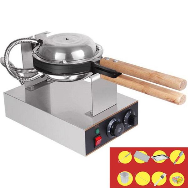 

bread makers electric 110v /220v non-stick pan egg bubble waffle maker eggettes puff cake iron machine oven
