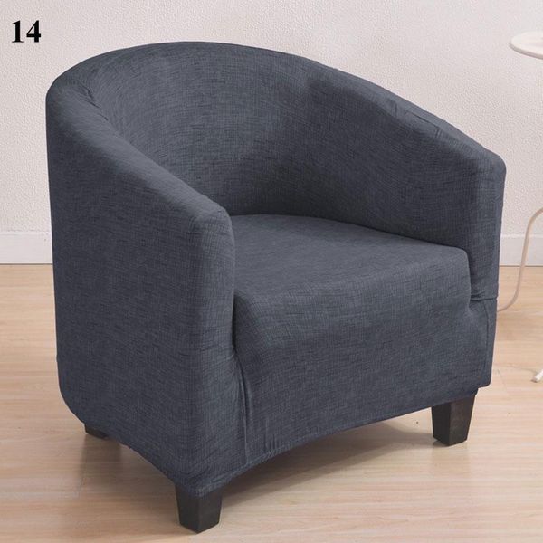 

chair covers soft comfy solid color cover single sofa printed semi-circle retro simplicity home products