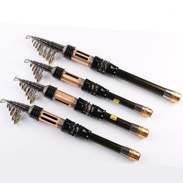 

mini fishing rod carbon super hard short section retractable 1.3-2.4m sea boat rods