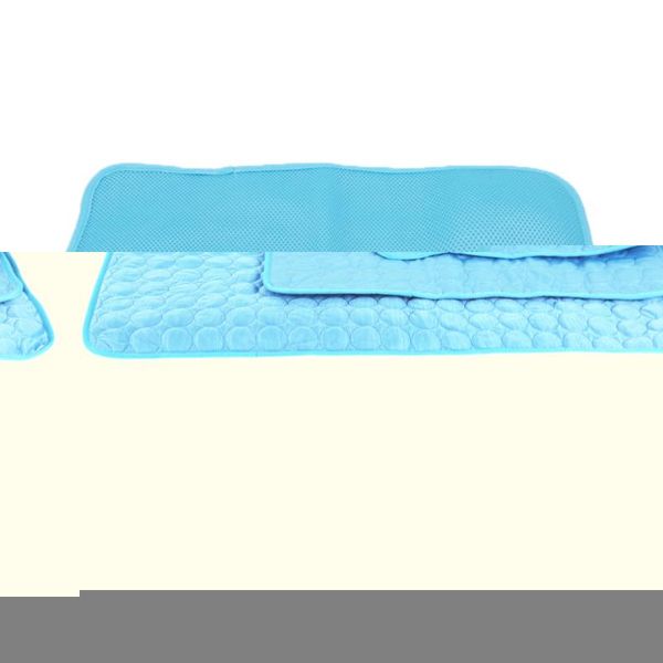 

dog houses & kennels accessories pet soft summer cooling mats blanket self mat pad car seat ice silk non sticking