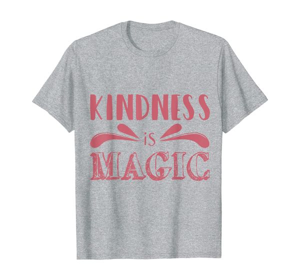 

'kindness is magic' radical kindness anti bullying shirt, White;black