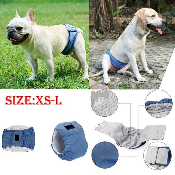 

dog apparel waterproof puppy diaper sanitary shorts short pants suspenders underwear pet male supplies physiological xs-l
