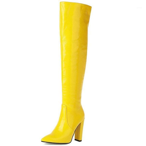

boots super high heels night club shoes woman winter female warm long riding women over the knee size 41 42 431, Black