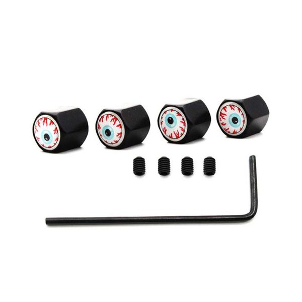 

tire valve caps wheel bolt & nut anti-theft fashion eyes imperial crown car wheel tires tyre stem air cap auto airtight covers