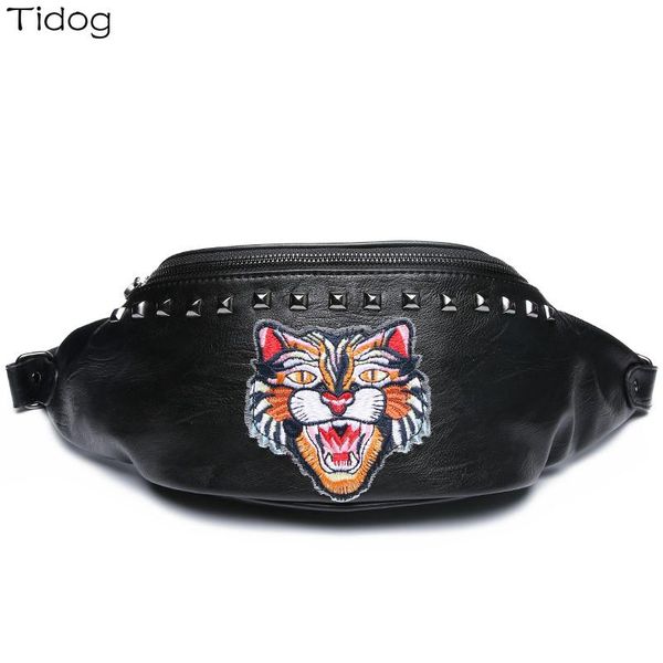 

waist bags tidog chinese wind character youth chest bag