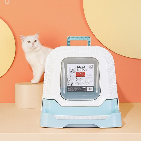 

other cat supplies portable modern litter box enclosure plastic fully enclosed drawer kedi malzemeleri pet furniture bl50mbp