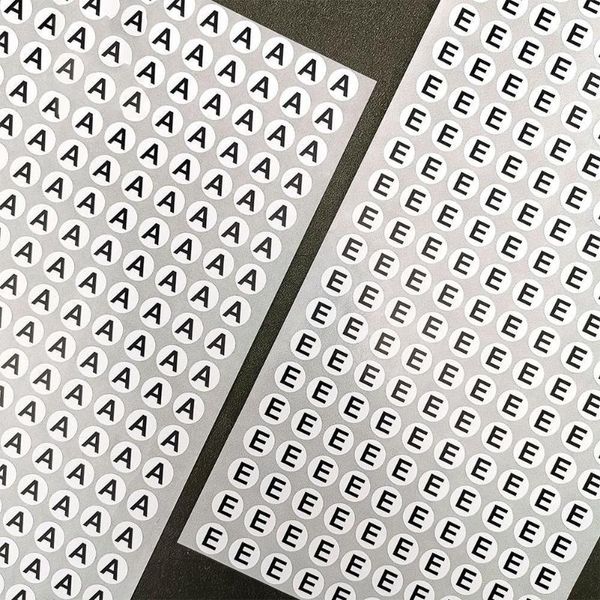 

gift wrap size stickers round 13mm serial number label clothes footwear sticker self-adhesive printing