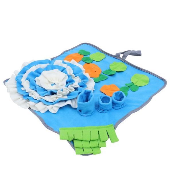 

cat toys 1pc snuffle mat foraging skills training cushion feeding blanket