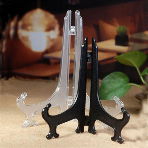 

hooks & rails 1 pc plate display stand frame bowl storage stands holder home decor easel picture supplies