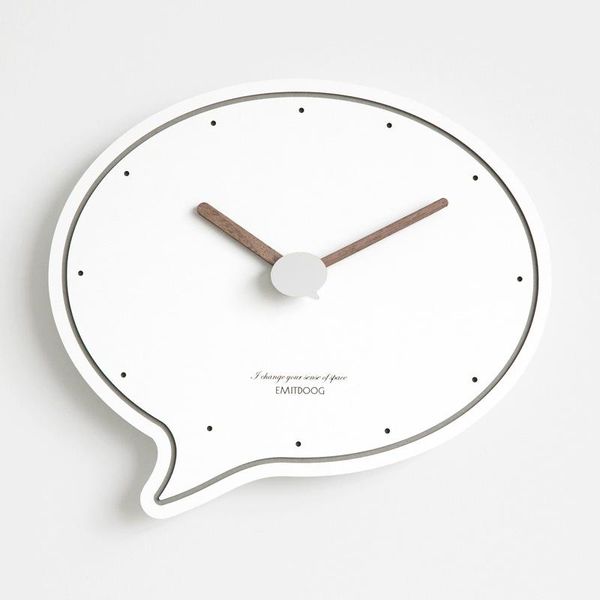 

wall clocks creative cartoon clock silent nordic modern design simple watch irregular reloj de pared home decoration 50zb