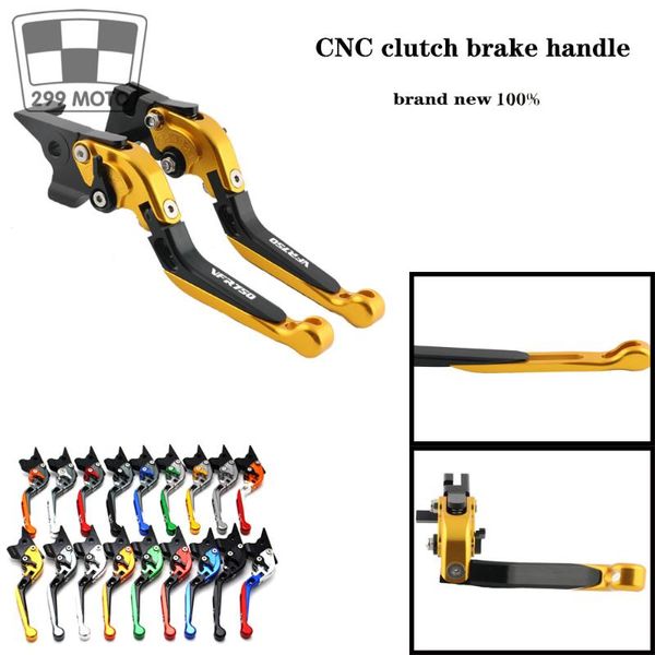 

motorcycle brakes cnc adjustable extendable brake clutch levers forhonda vfr750 vfr 750 1991 1992 1993 1994 1995 1996 1997