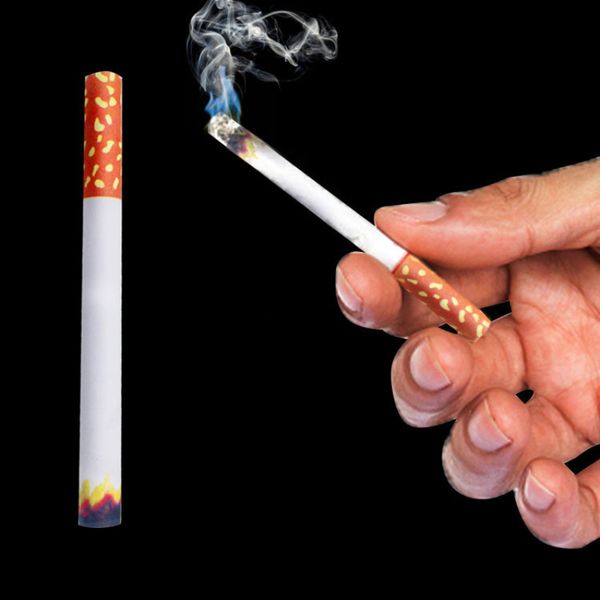 

3Pieces/Lot5pcs Fake Cigarette Stunt Stage Props Can Suddenly Insert Cigarette Butts Into Nose And Mouth. Tricky Spoof Toys