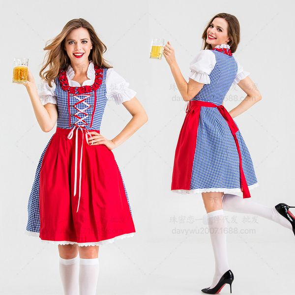

stage carnival xinle sub size grid women's at munich beer festival, Black;red
