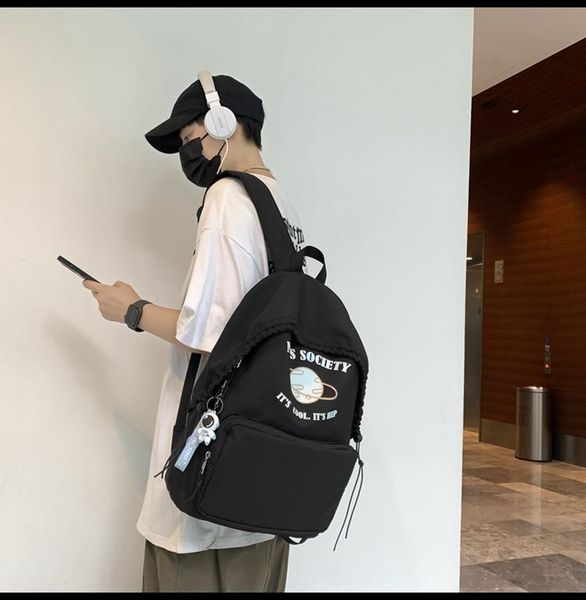 

backpack 2710 falling sense japanese net red female college student korean style