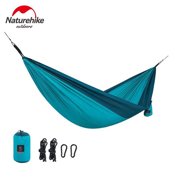 

naturehike hammock portable double camping folding 2 person backyard parachute rope garden tree nh17d012 sleeping bags