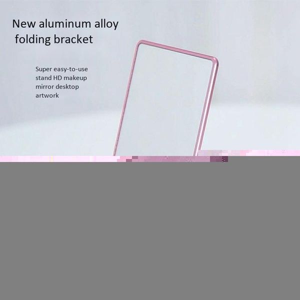 

deskphone stand metal foldable and retractable mobile live broadcast universal holder with makeup mirror cell mounts & holders