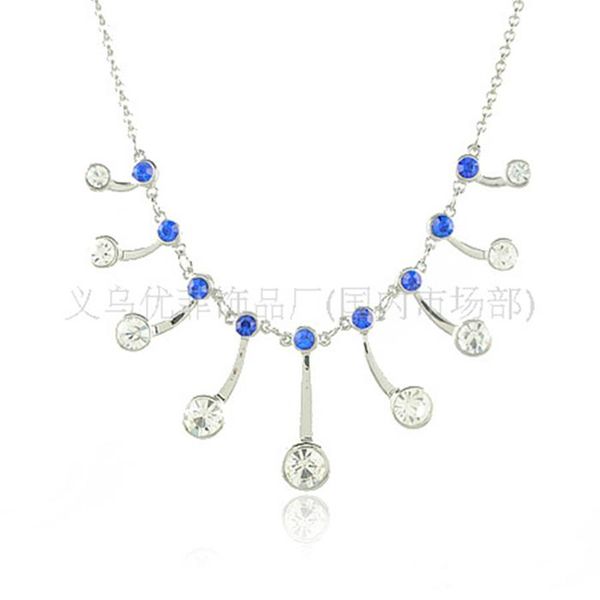 

pendant necklaces supplies for jewelry pendantnecklace fashion koreanfringed women's necklace adjustable size, Silver