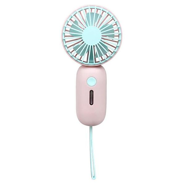 

electric fans handheld fan usb charging mini small palm creative fan(pink)