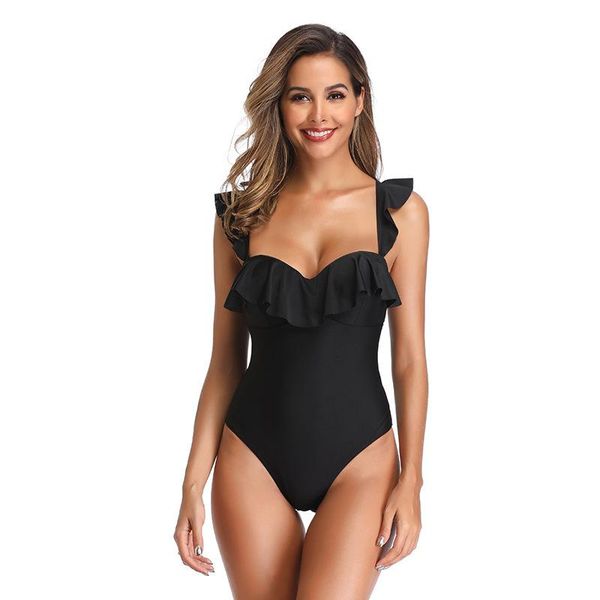 

women's one piece swimsuit europe and america thin beach spring one-piece suits