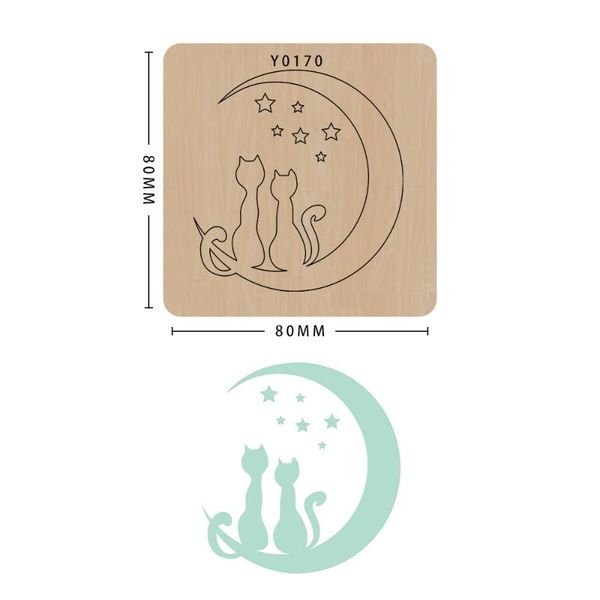 

painting supplies diy scrapbooking pendant cutting dies suitable for common die-cutting machines in the market