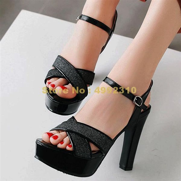 

dress shoes woman high heels sandals, Black