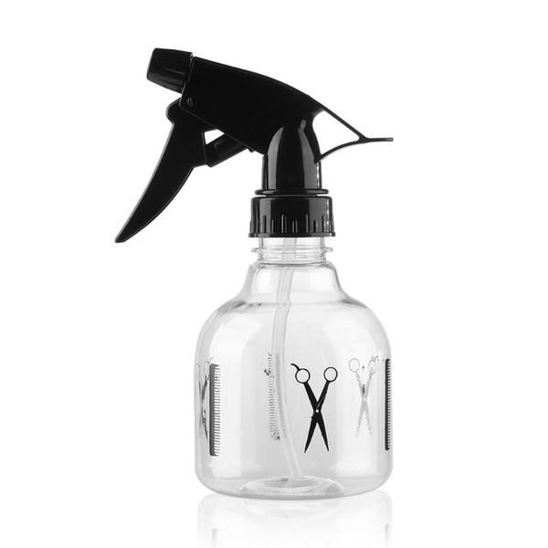 

bottle 250ml transparent hairdressing spray water mist sprayer haircut tool hair dresser plants flowers storage bottles & jars