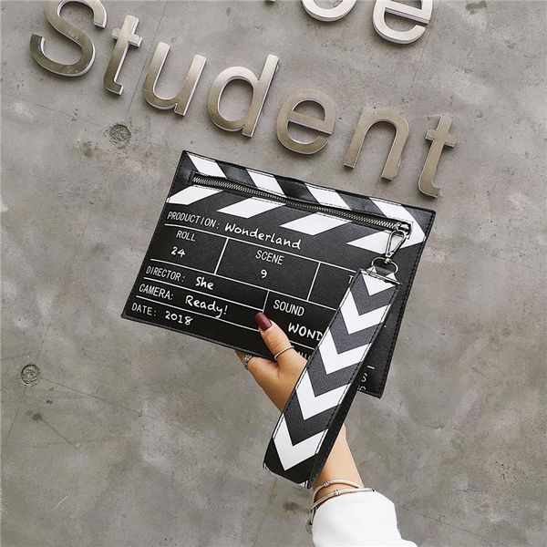 

evening bags envelope women's shoulder bag fashion hand-held horizontal clutch crossbody for