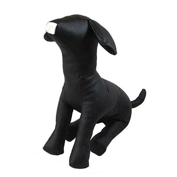 

dog apparel leather mannequins standing position models toys pet animal shop display mannequin black l