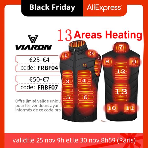 

men's and women's warm et, smart coat, usb electric heating, winter clothing, 11 piec, Black;white