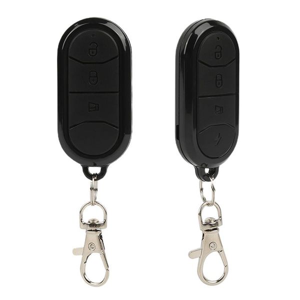 

keychains 1pc car key ornament for remote control 433mhz clone fixed learning code cloning duplicator fob rings, Silver