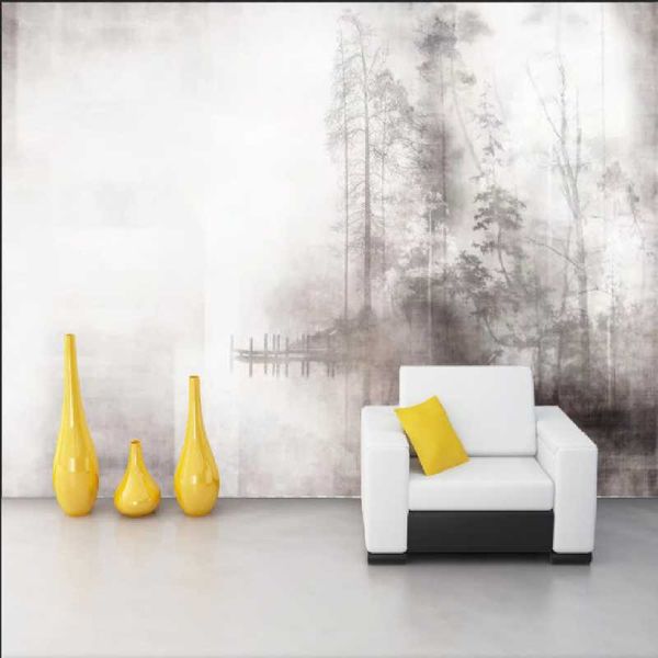 

wallpapers milofi customized large-scale 3d printing wallpaper mural era ink cloud forest beauty home decoration background wall