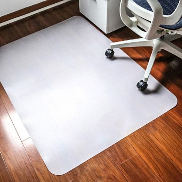 Teppiche kommen an PVC-Teppich Home Office Leicht zu reinigende Computerstuhlmatte Flexibler Kunststoffteppichboden 1,5 mm