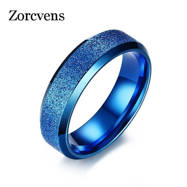 

cluster rings zorcvens fashion gold-color for men and women stainless steel wedding engagement ring jewelry 4 colors, Golden;silver