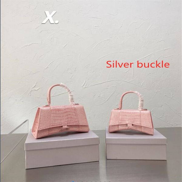 

2021 women handbags hourglass bag big b classic crocodile pattern cross body-bag lady fashion handbag cross-body-bag luxury designer ladies