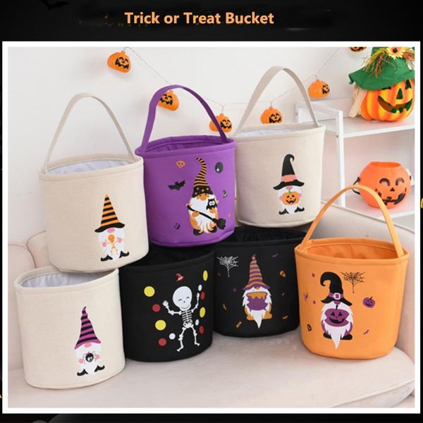 

storage bottles & jars 2021 halloween candy bin cute gift bag trick or treat kids pumpkin bat boxes party decoration supplies