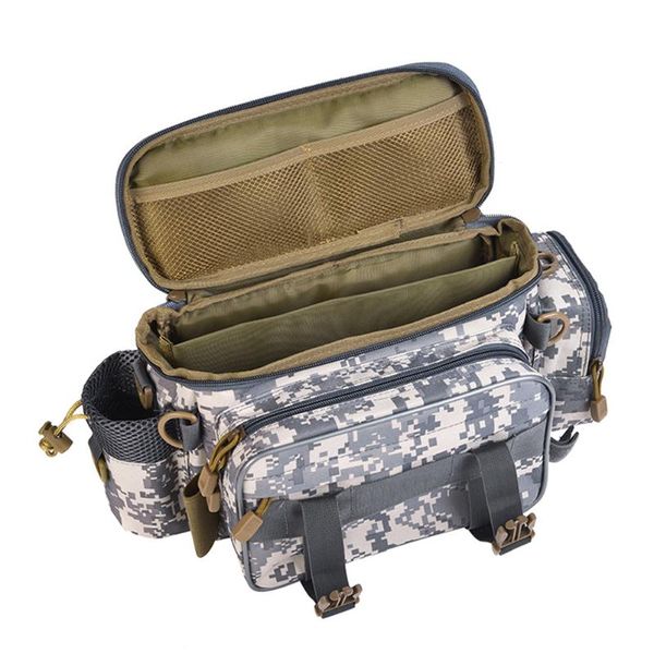 

fishing accessories multifunctional tackle bag outdoor sports single shoulder crossbody waist pack lures gear bags