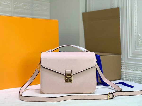 

2021 fashion leather women shopping bag tote handbag purse shoulder date code serial number flower m45596