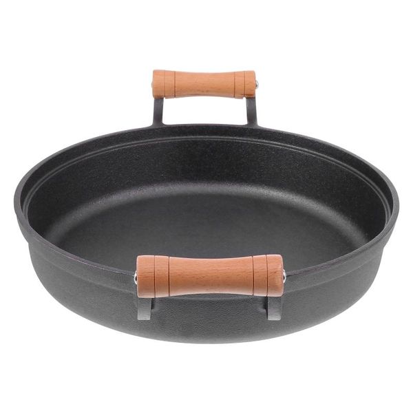 

pans 1pc practical non-stick frying pan kitchen breakfast cooking for home (black)