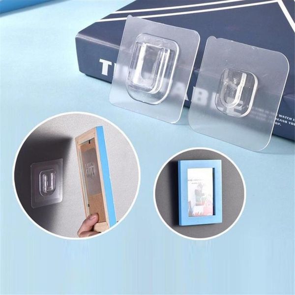 

15pair adhesive wall hooks hanger strong transparent suction cup sucker storage holder for kitchen bathroo & rails