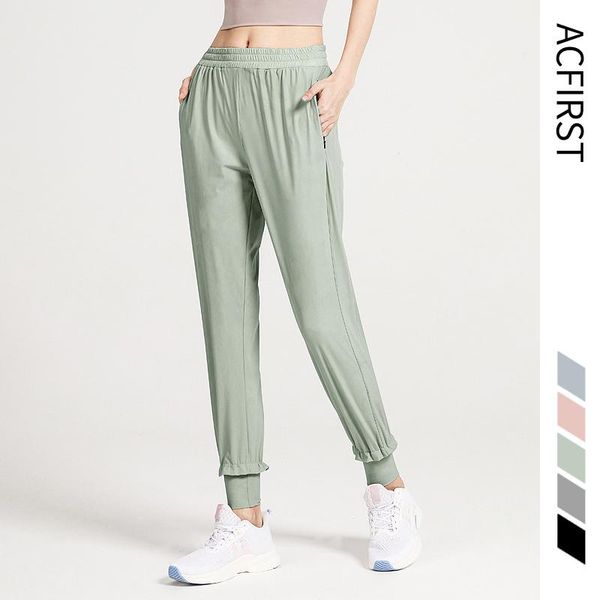 

acfirst blue women sport running pants long fitness harness pant joggers casual cargo sweatpants sports quick-drying, Black;blue