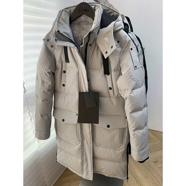 

2021 winter jackets mens outdoor down coat jacket men's casual hooded moose coats outerwear man warm men parkas puffer doudoune outwear, Black