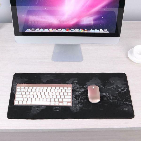 

mouse pads & wrist rests rubber extended gaming pad desk keyboard mat anti-slip waterproof