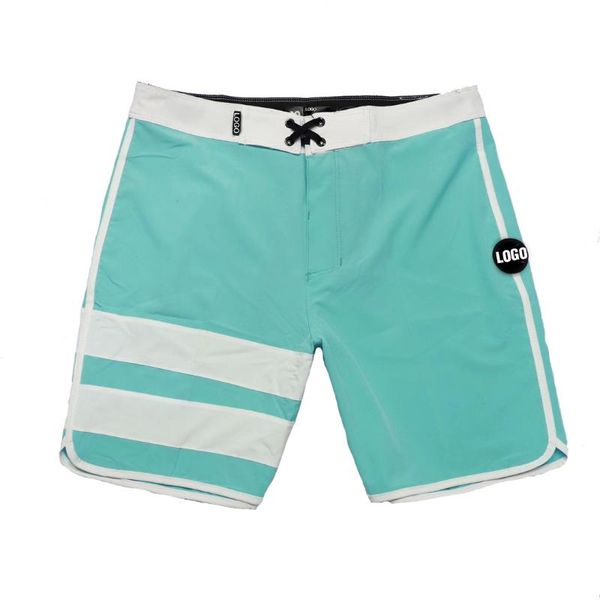 

men board shorts quick dry short bermuda boardshorts waterproof spandex brand men's striped beach swimwear, White;black