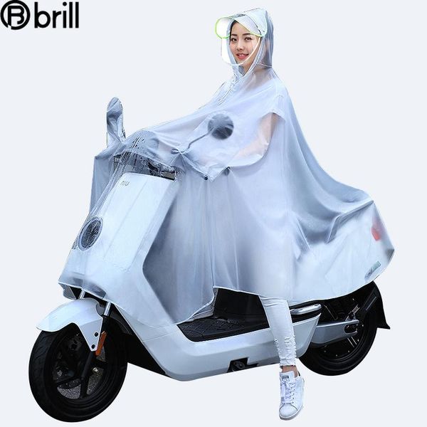 

raincoats black overall bike waterproof scooter raincoat jacket survival outdoors chubasquero moto protection pluie velo rain gear ponchos