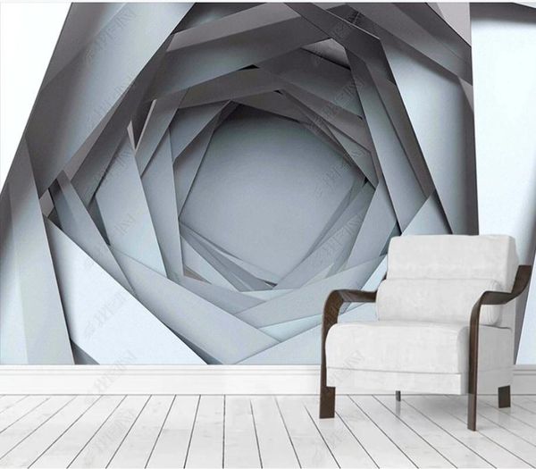 

wallpapers white wall 3d extended space background modern wallpaper for living room