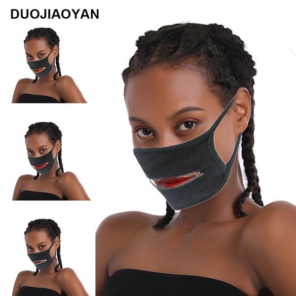 

zipper popular mask black light and breathable outdoor sports for men women