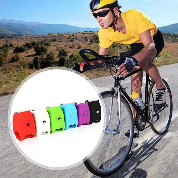 

bike horns mini bicycle ring bell silicone electronic horn warning safety handlebar