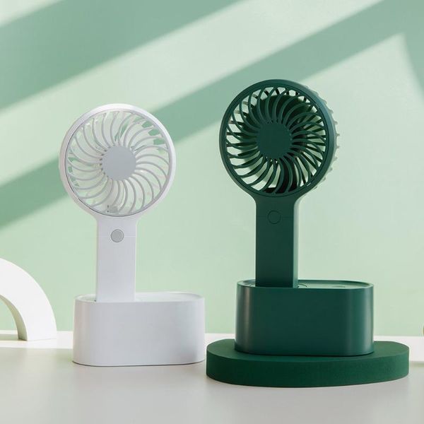 

portable rotatable fan silent three gear wind speed 2000mah usb charging small for office home school electric fans