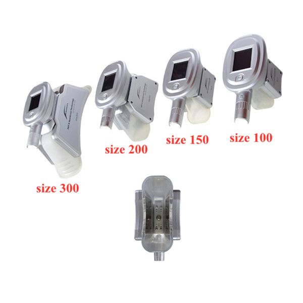 

in stock cryolipolysis handles criolipolysis probes cryo handpiece size 100,150, 200,300 for cryotherapy machine with antie membrane